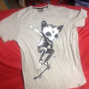 Cropp skateboarding tshirt